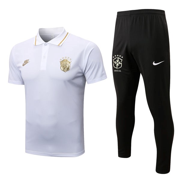 Polo Brasil Conjunto Completo 2022/23 Blanco